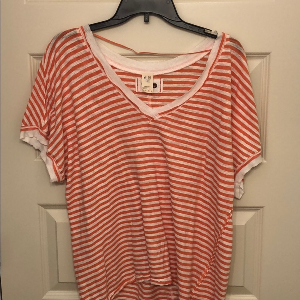 Free People We the Free Take Me V-Neck Tee Shirt